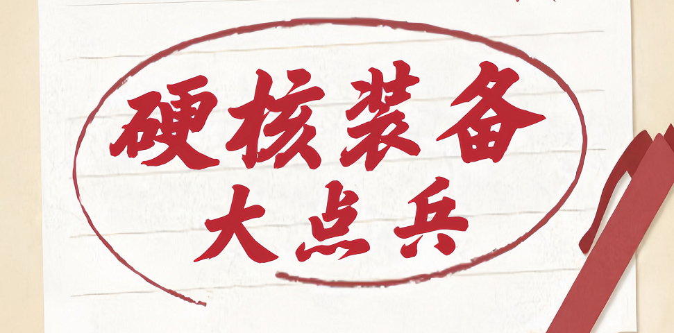 硬件装备齐列阵！硬核能力大点兵！