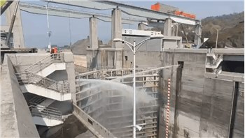 三峡船闸新型消防炮项目顺利完成研发测试现场交付