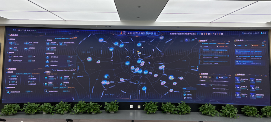 大运启幕 ezpay在行动|ezpay科技助力大运会城市侧安全应急保障